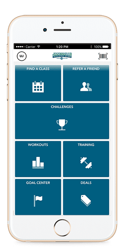 janesville athletic club app