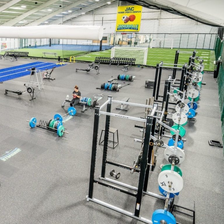 View of amenities in a gym