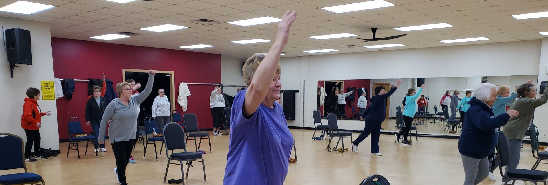 Older group classes in Janesville club near me